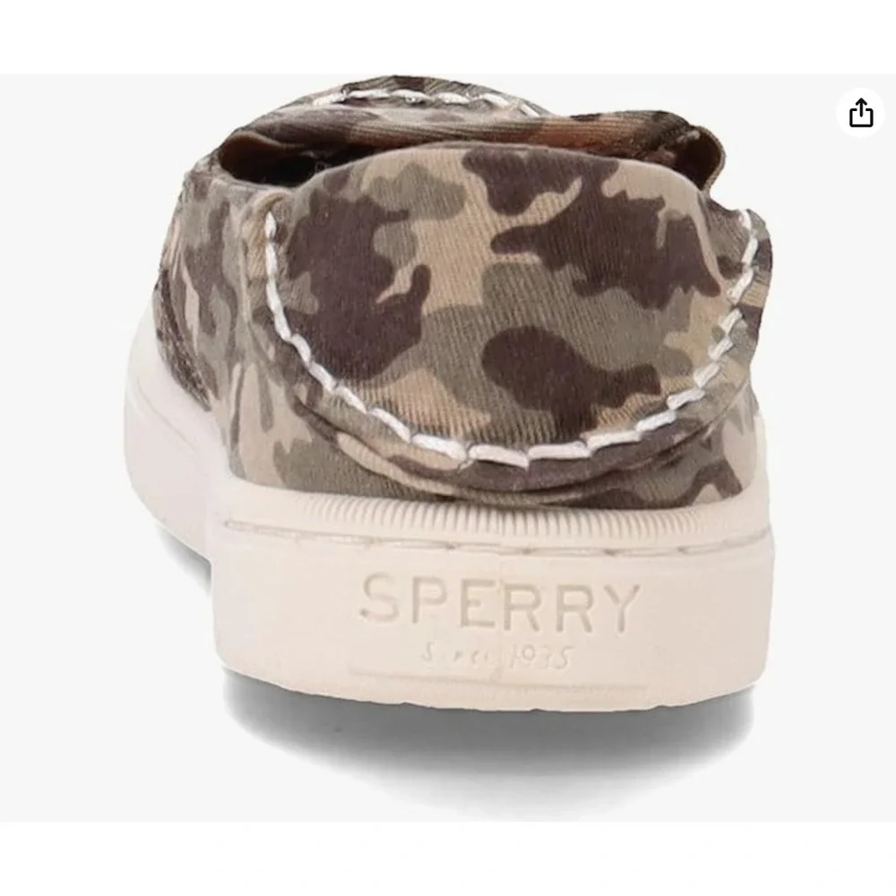 Sperry Boy's Size 7 - Child Salty Washable Camo